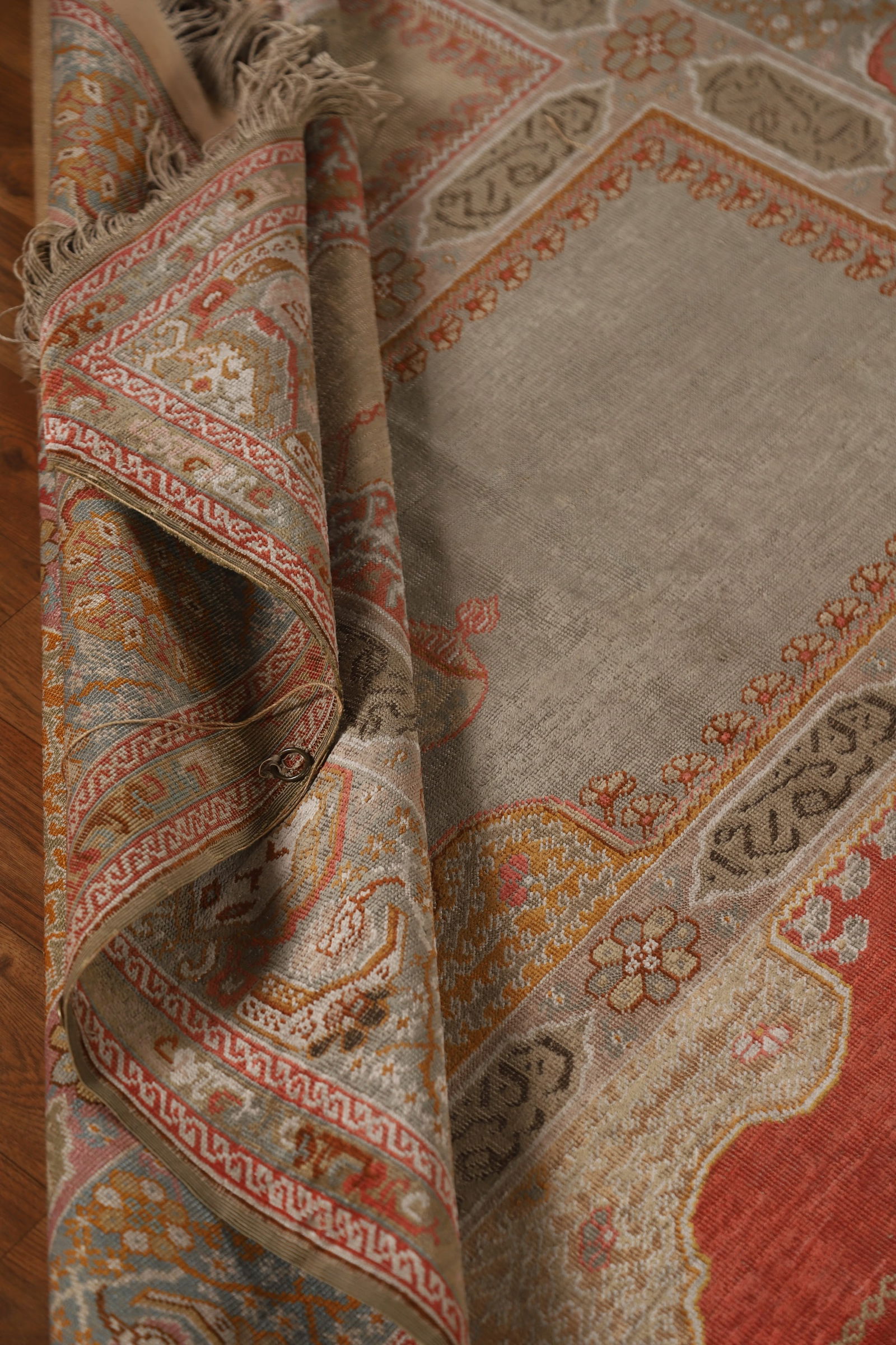 Pre-1900 Antique Anatolian Vegetable Dye Turkish Rug 4x7 - 15