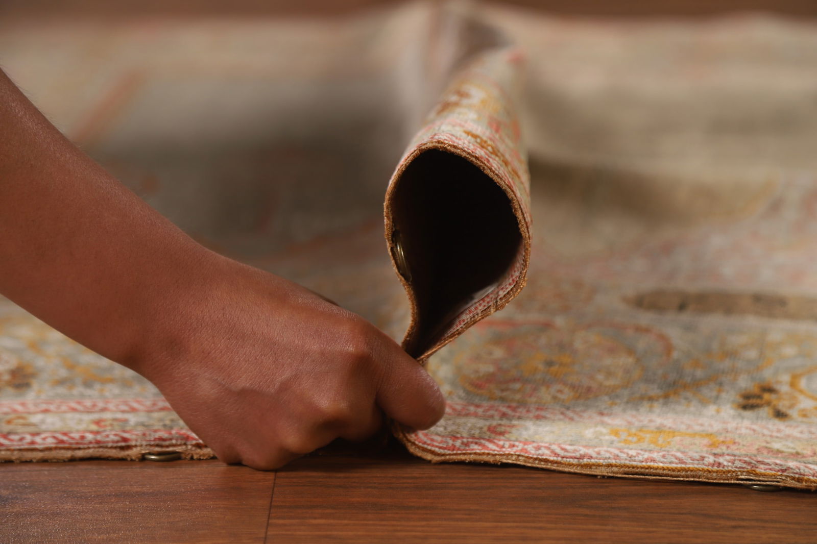 Pre-1900 Antique Anatolian Vegetable Dye Turkish Rug 4x7 - 16