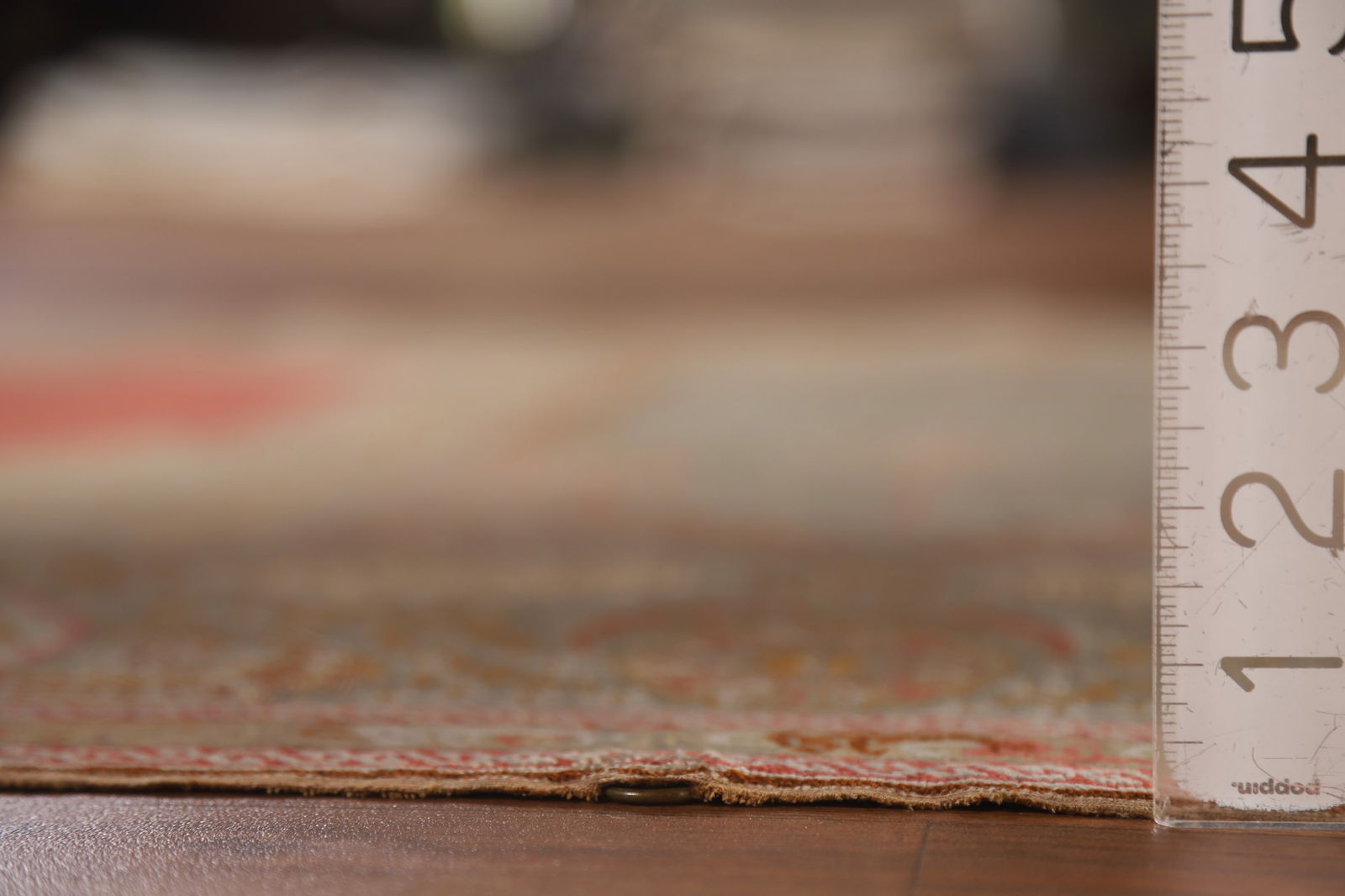 Pre-1900 Antique Anatolian Vegetable Dye Turkish Rug 4x7 - 17