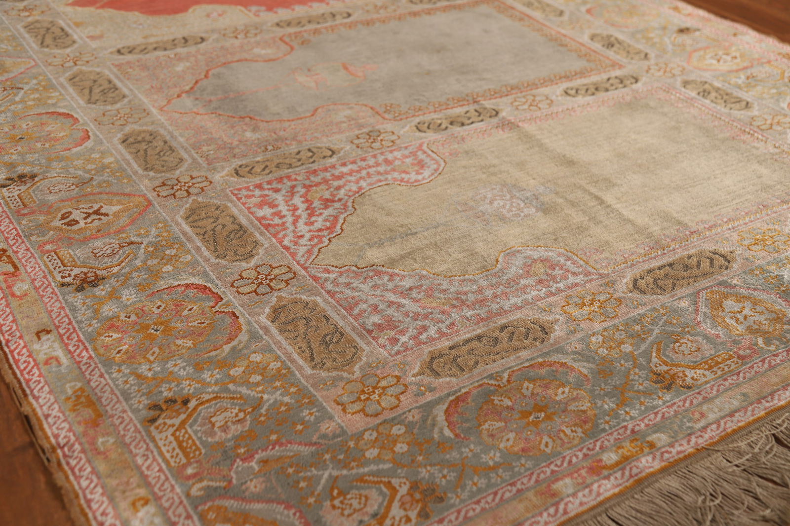 Pre-1900 Antique Anatolian Vegetable Dye Turkish Rug 4x7 - 6