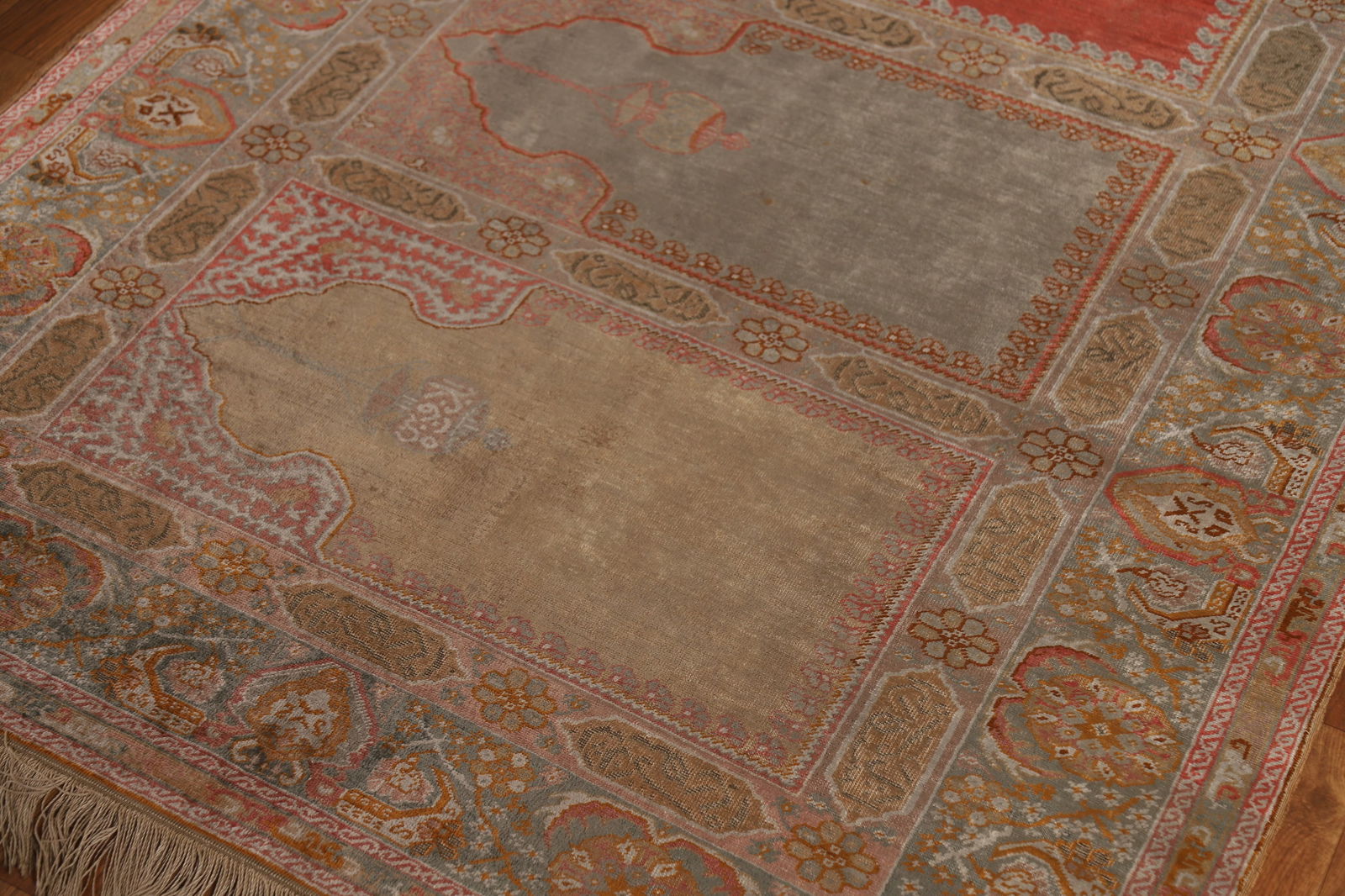 Pre-1900 Antique Anatolian Vegetable Dye Turkish Rug 4x7 - 7