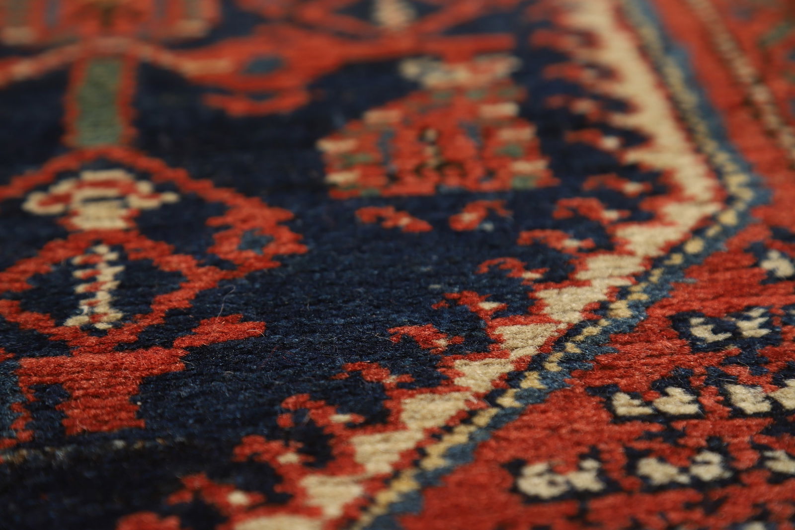 Vegetable Dye Antique Malayer Persian Rug 5x6 - 11