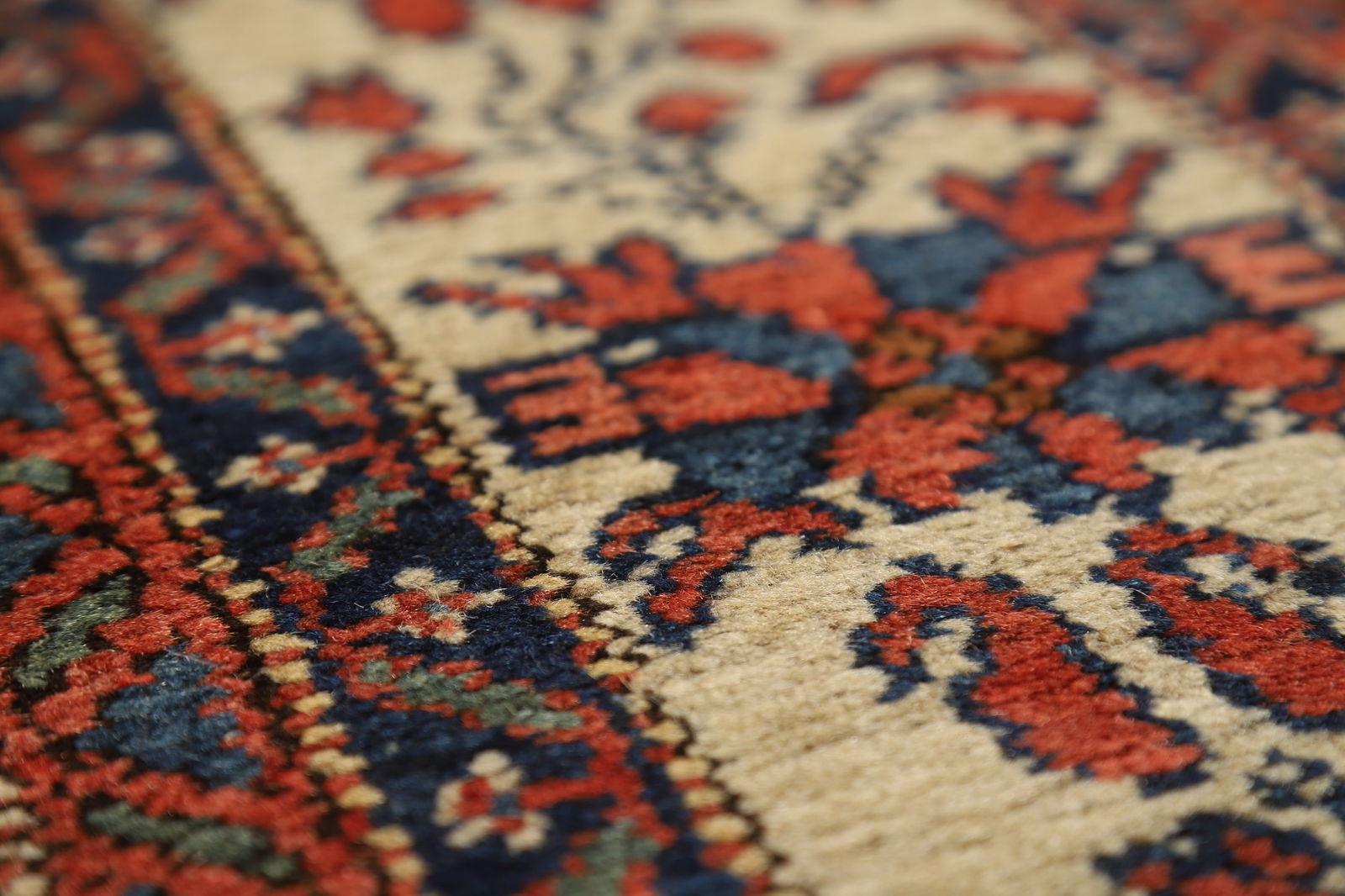 Vegetable Dye Antique Malayer Persian Rug 5x6 - 12