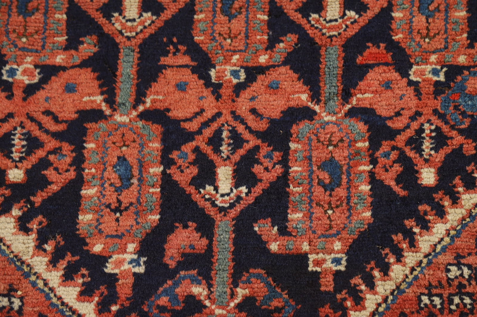 Vegetable Dye Antique Malayer Persian Rug 5x6 - 9