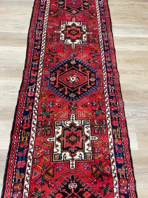 Vintage Persian Karajeh Runner-5106 - 3