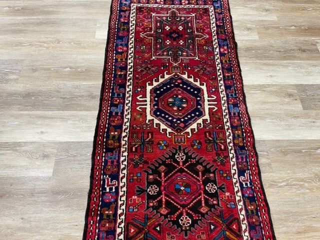 Vintage Persian Karajeh Runner-5106 - 4
