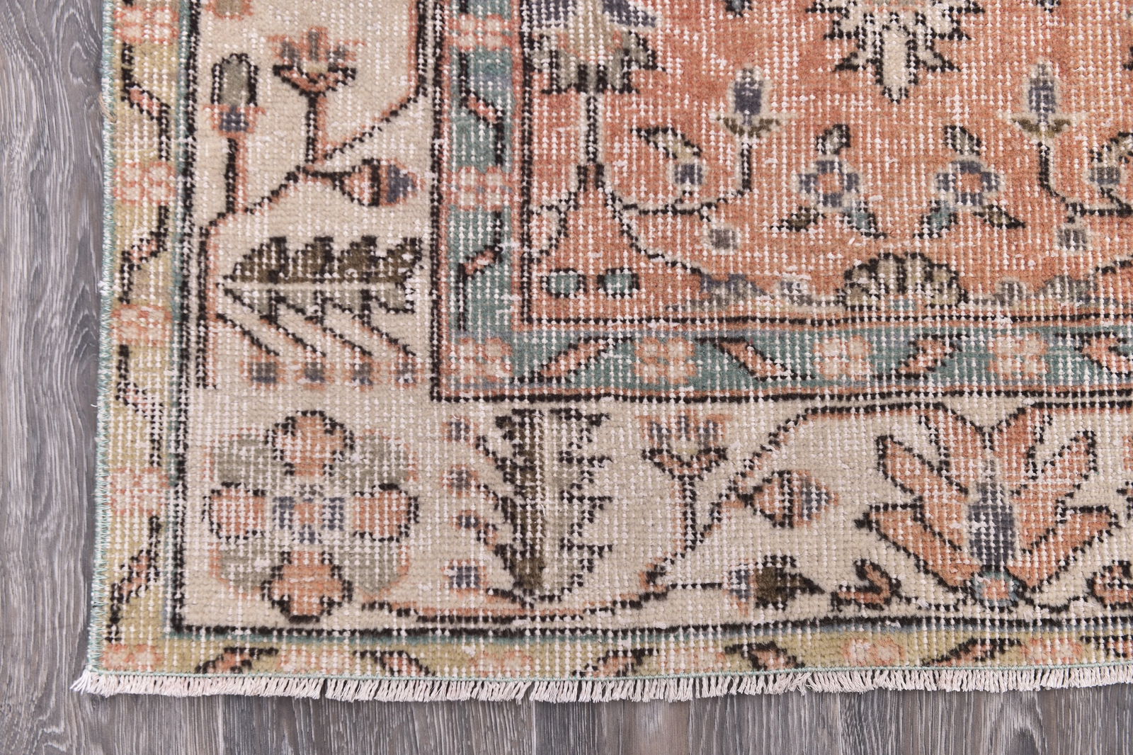 3'10'' x 6'8'' Turkish Vintage Runner Rug - 244748 - 7