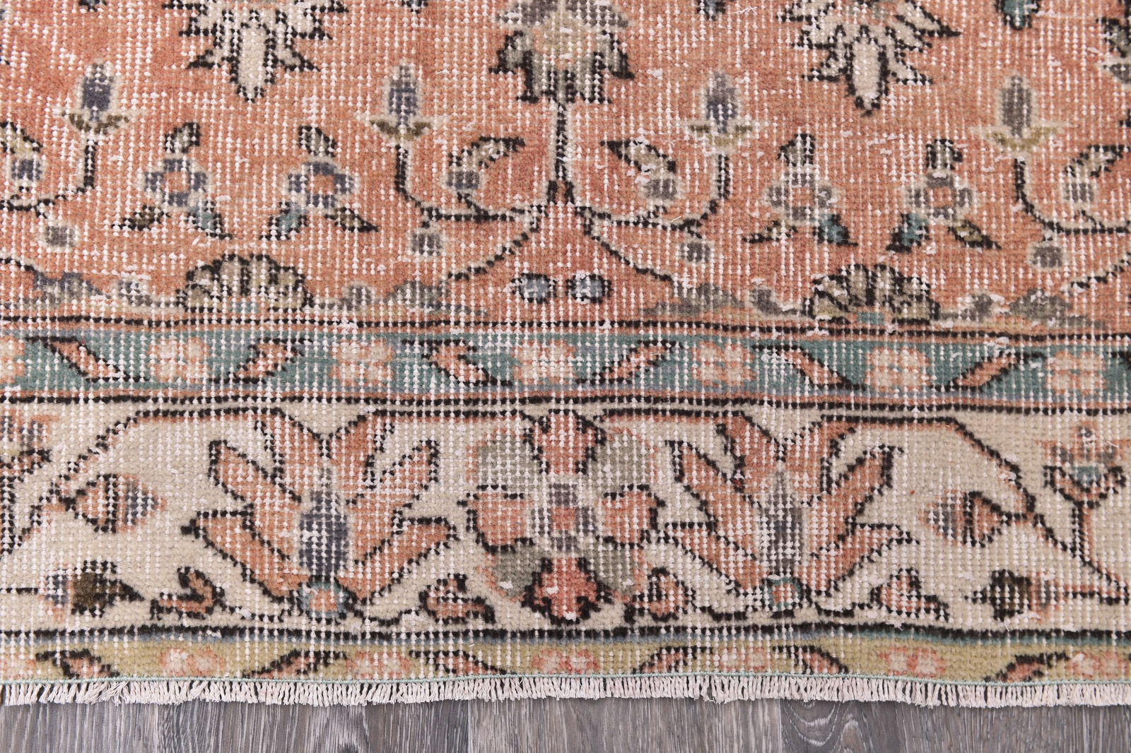 3'10'' x 6'8'' Turkish Vintage Runner Rug - 244748 - 8