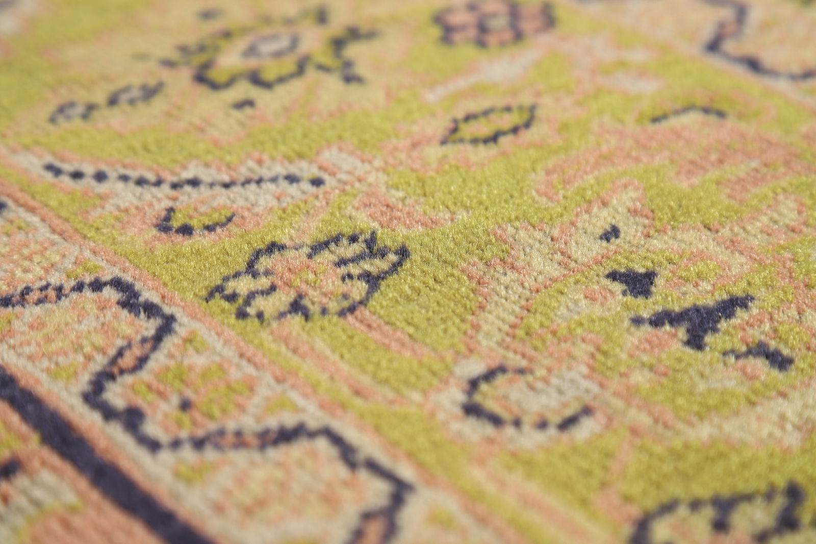 Pre-1900 Antique Vegetable Dye Sultanabad Persian Area Rug 9x12 - 11