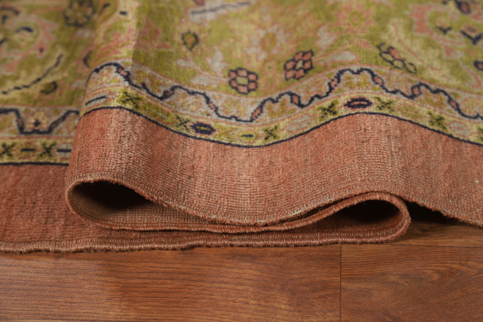 Pre-1900 Antique Vegetable Dye Sultanabad Persian Area Rug 9x12 - 16