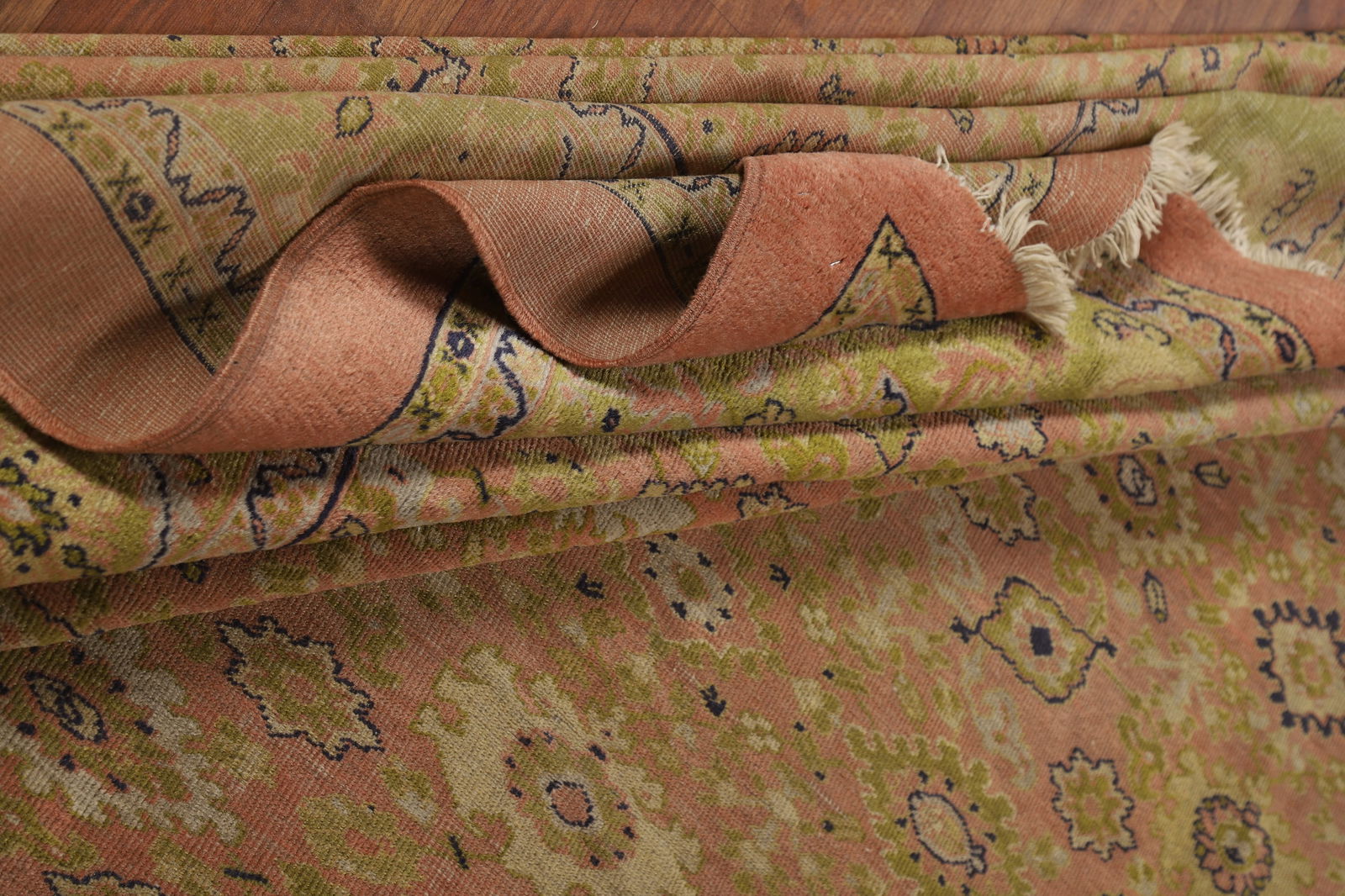 Pre-1900 Antique Vegetable Dye Sultanabad Persian Area Rug 9x12 - 20