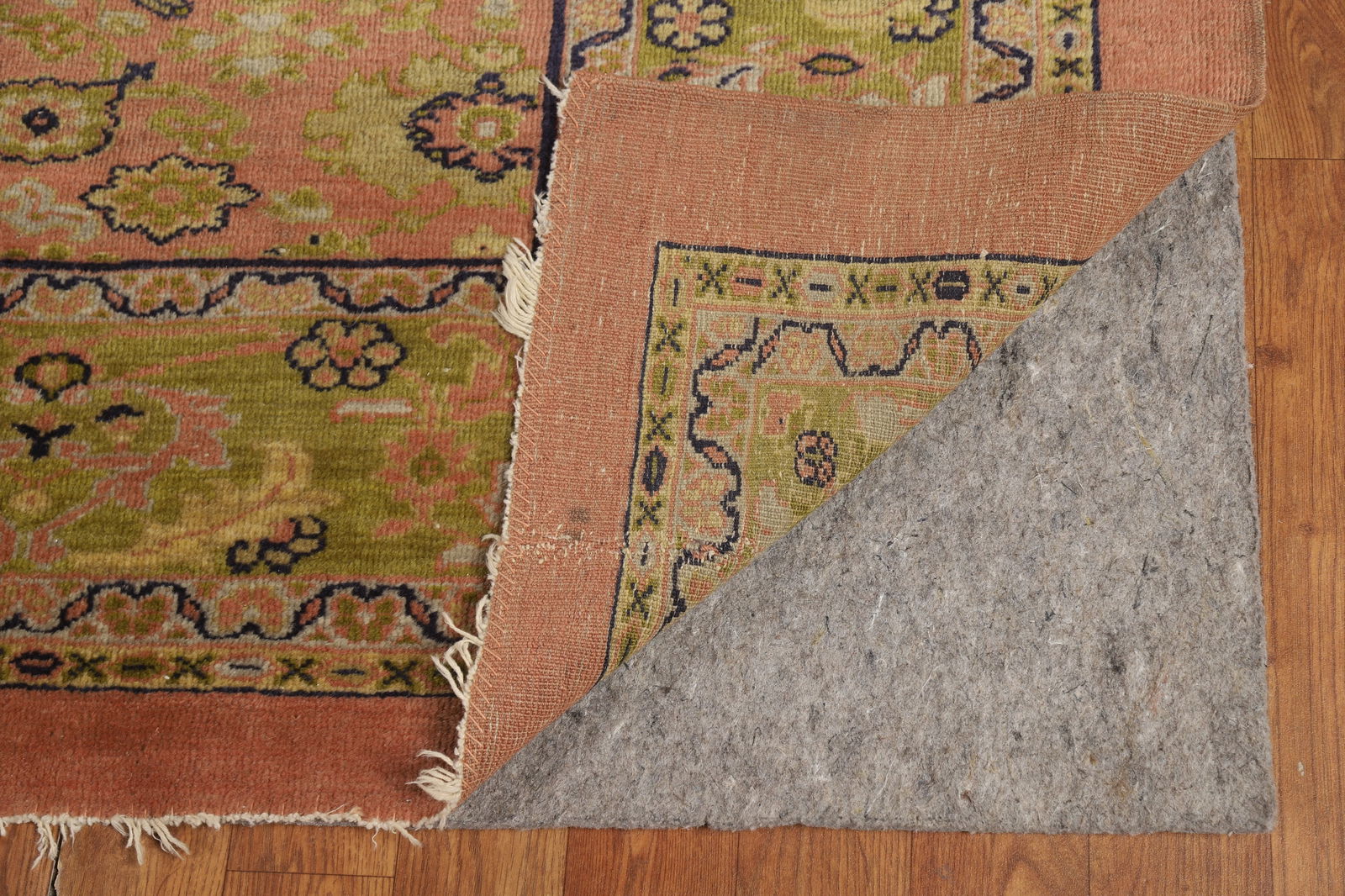 Pre-1900 Antique Vegetable Dye Sultanabad Persian Area Rug 9x12 - 8