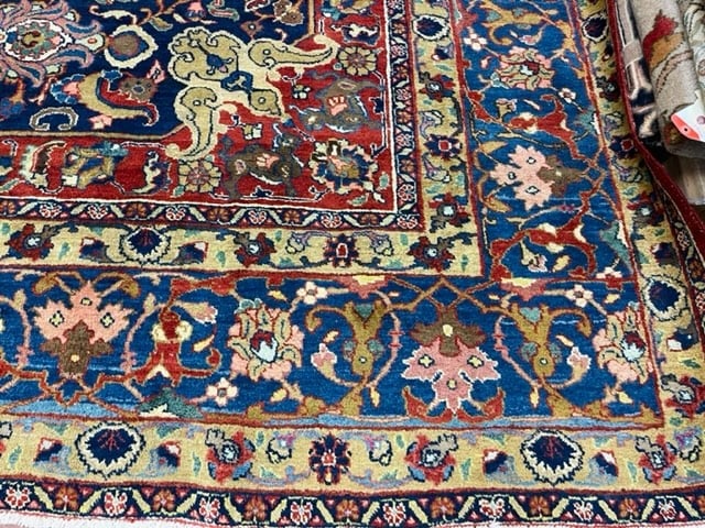 Antique Persian Large Size Heriz / Tabriz Rug-5023 - 2