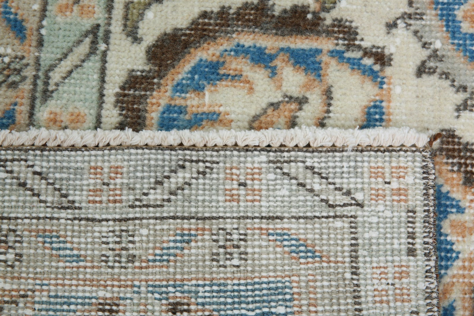 7'3'' x 11'3'' Unique Handmade Vintage Rug - 18692 - 13