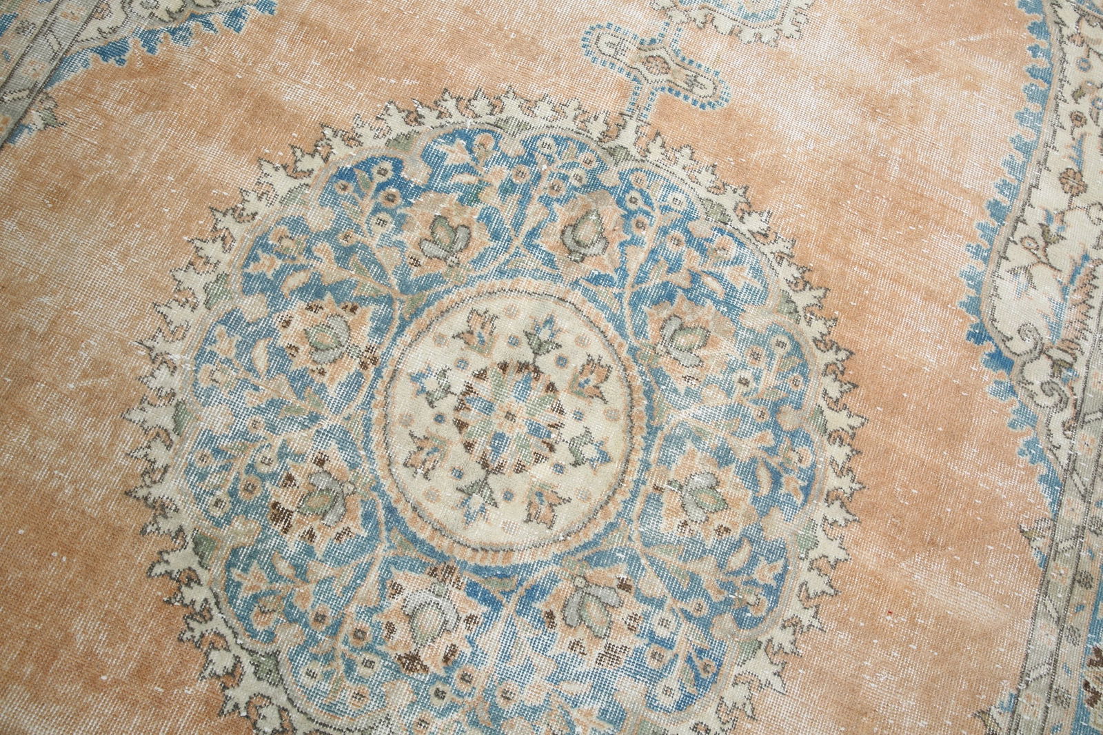 7'3'' x 11'3'' Unique Handmade Vintage Rug - 18692 - 6