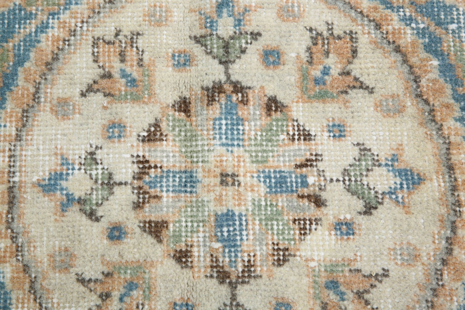 7'3'' x 11'3'' Unique Handmade Vintage Rug - 18692 - 8