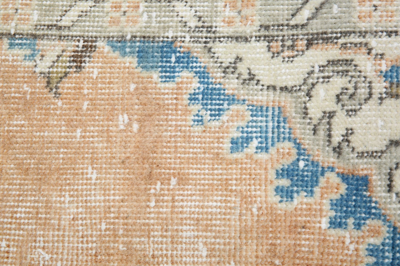 7'3'' x 11'3'' Unique Handmade Vintage Rug - 18692 - 9