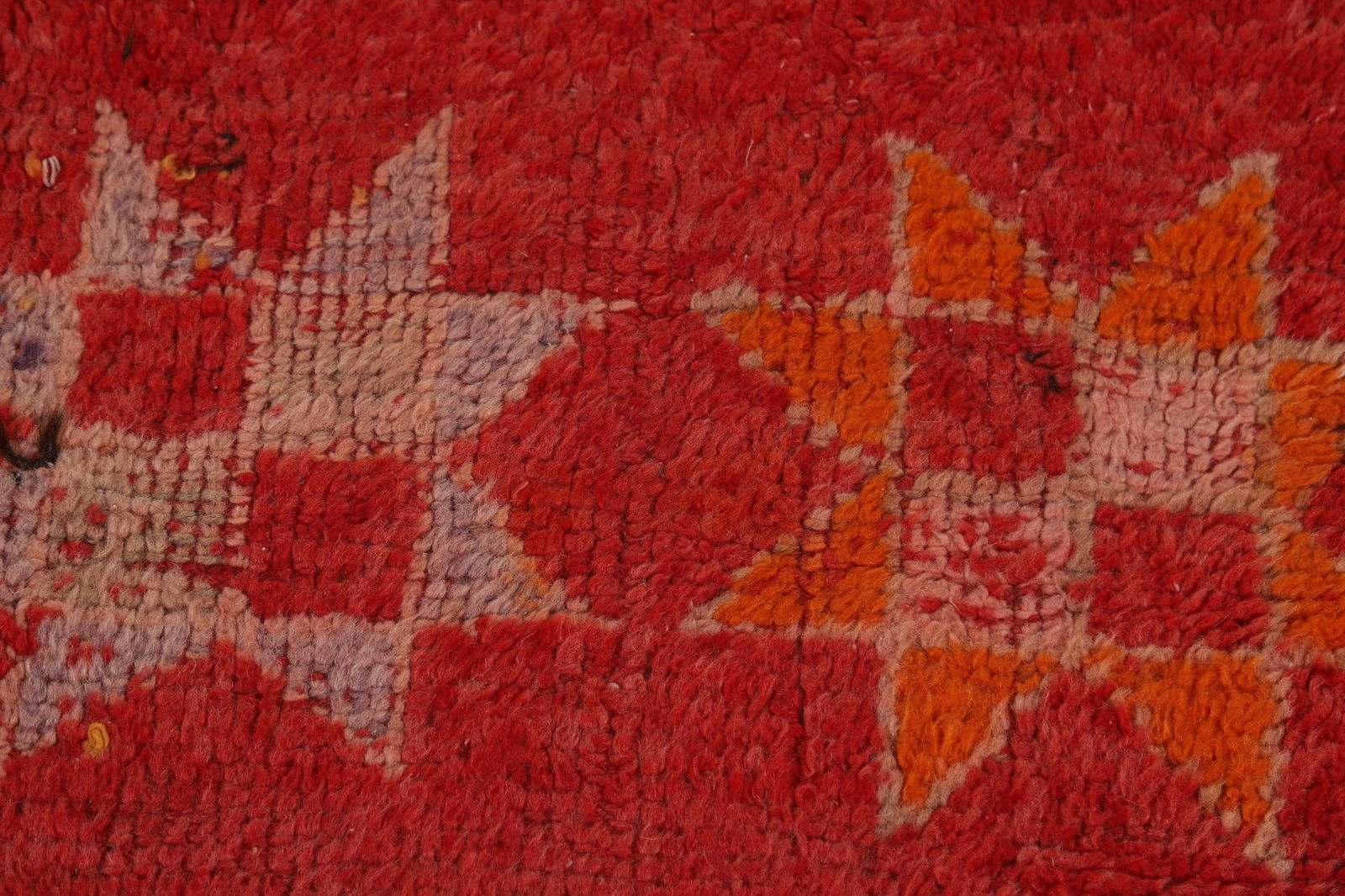 Antique Tribal Wool Moroccan Oriental Runner Rug 6x18 - 10