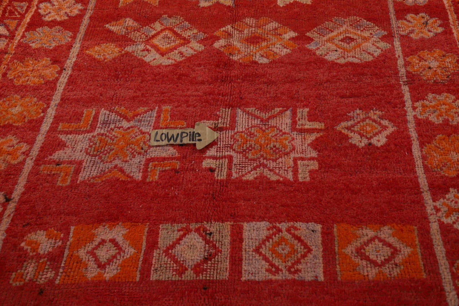 Antique Tribal Wool Moroccan Oriental Runner Rug 6x18 - 13
