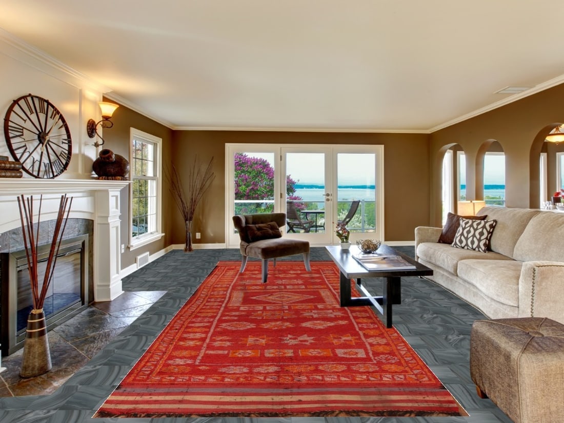 Antique Tribal Wool Moroccan Oriental Runner Rug 6x18 - 2