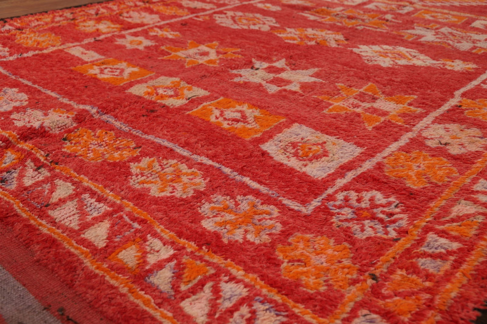 Antique Tribal Wool Moroccan Oriental Runner Rug 6x18 - 6