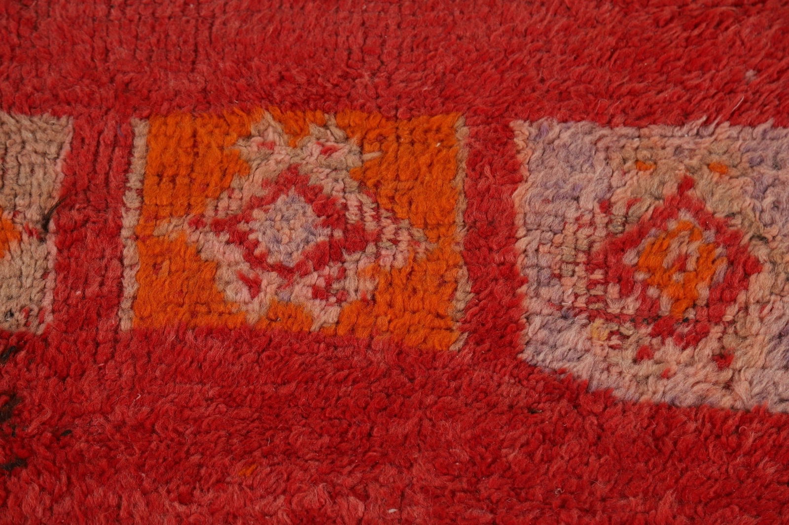 Antique Tribal Wool Moroccan Oriental Runner Rug 6x18 - 9