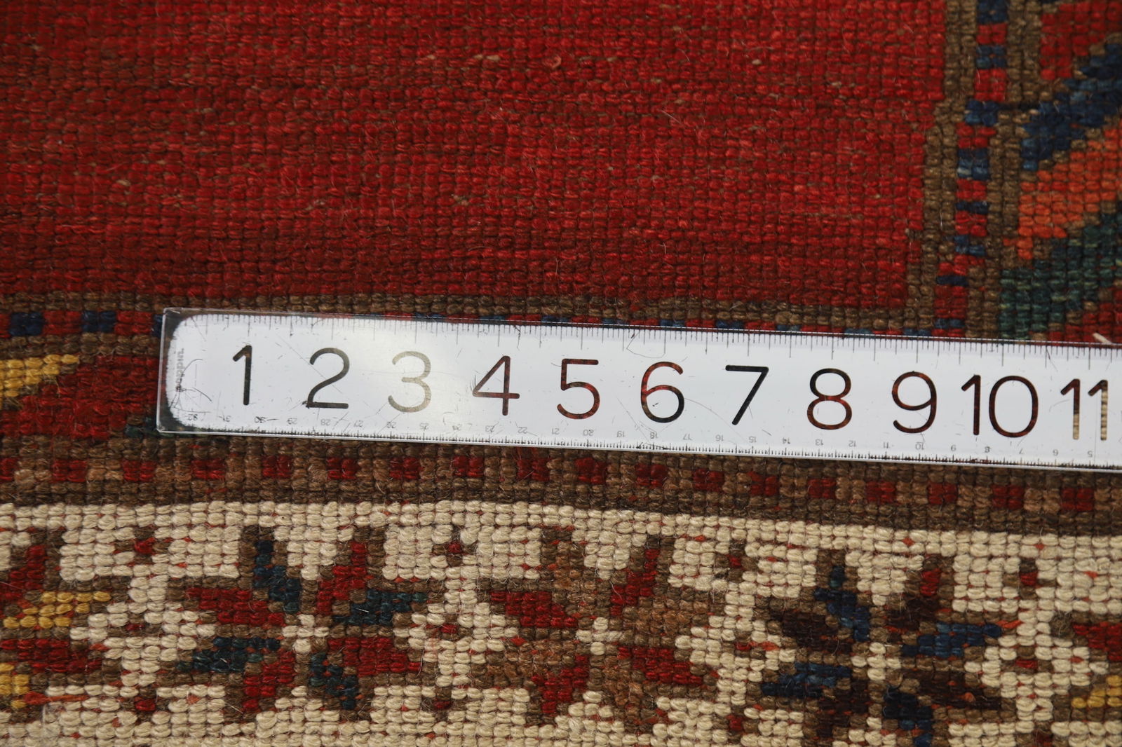 Pre-1900 Antique Kazak Vegetable Dye Runner Rug 4x13 - 20