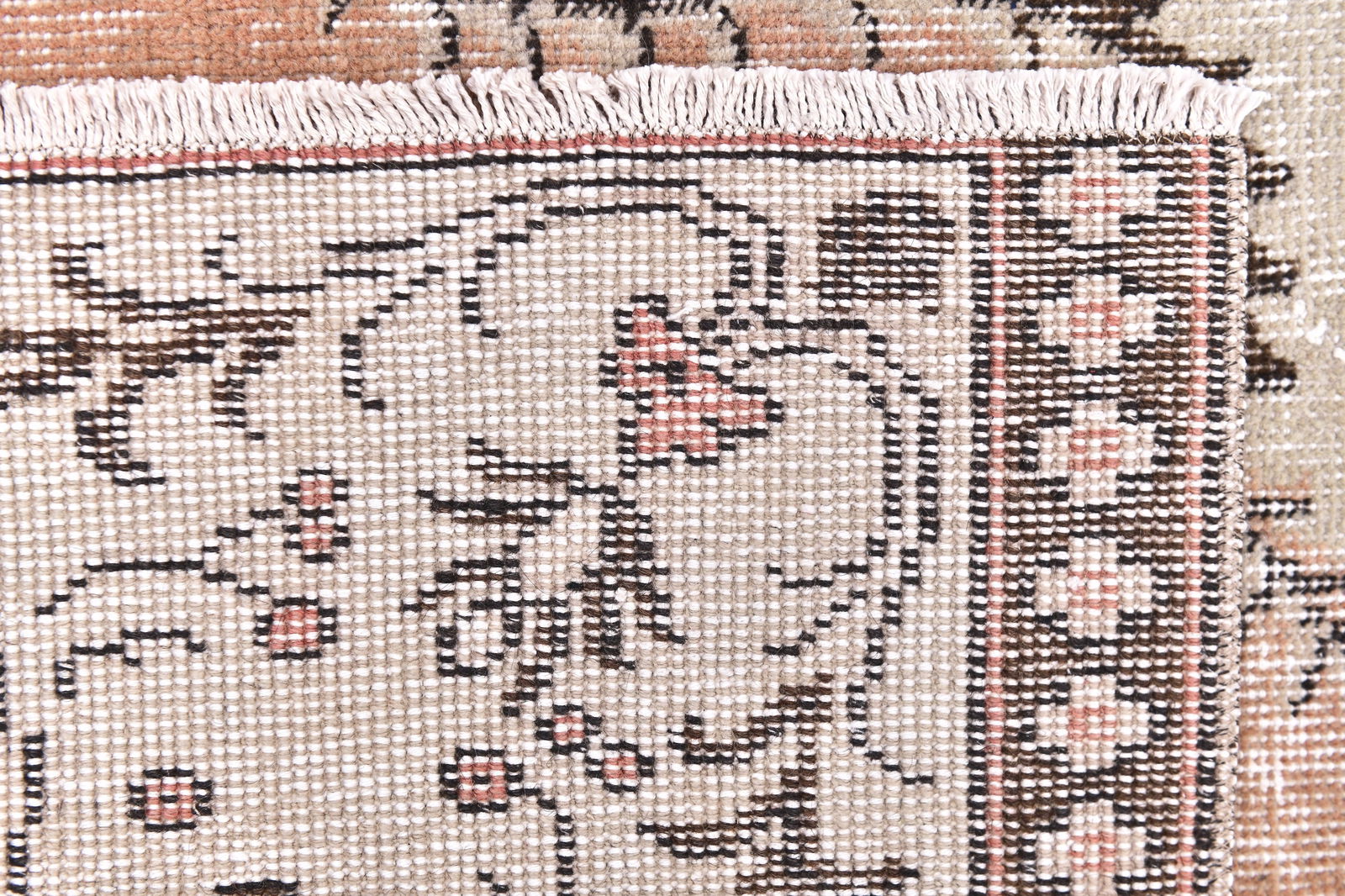 6'5'' x 9'8'' Handmade Vintage Wool Rug - 244747 - 10