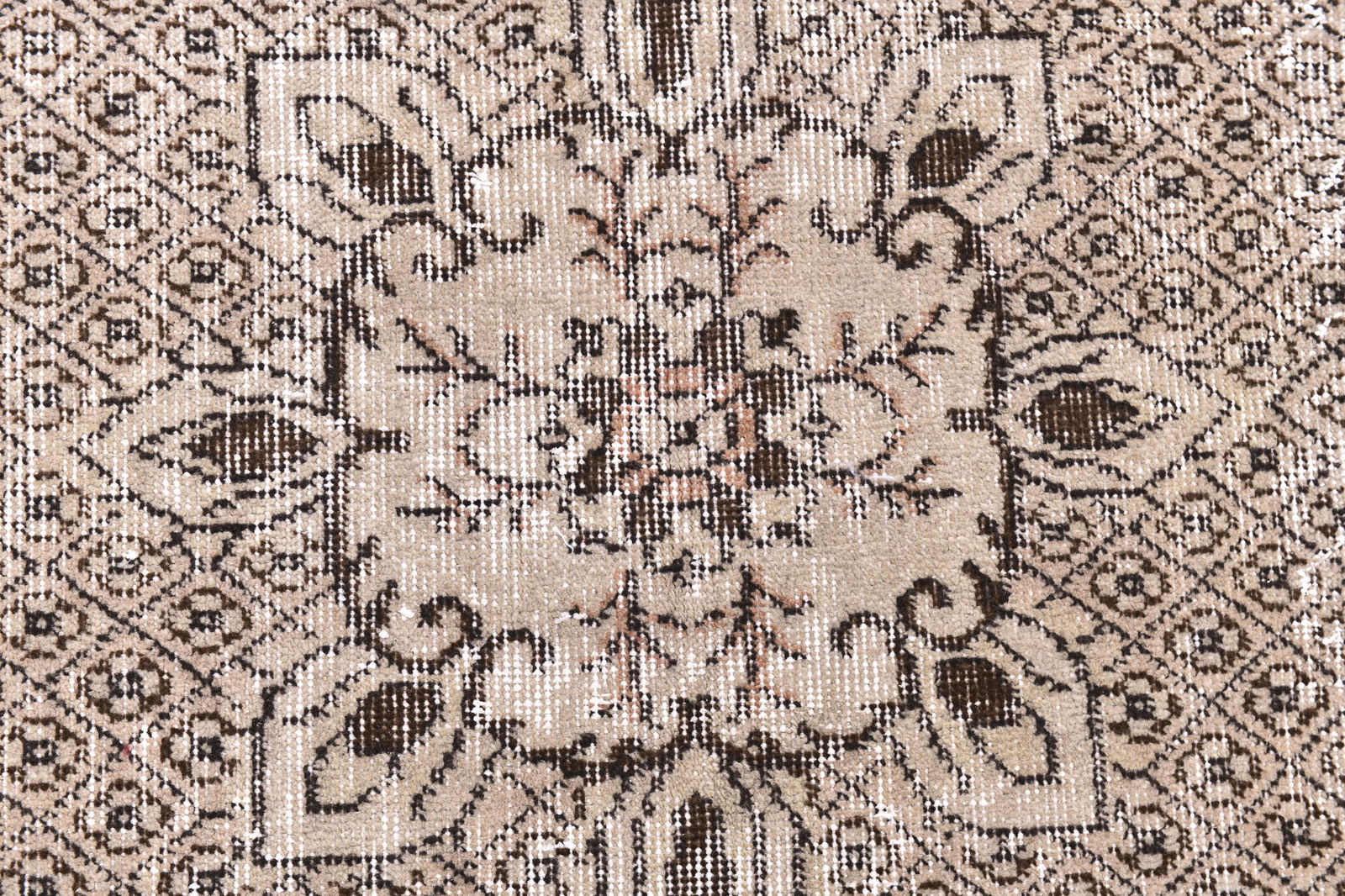 6'5'' x 9'8'' Handmade Vintage Wool Rug - 244747 - 6