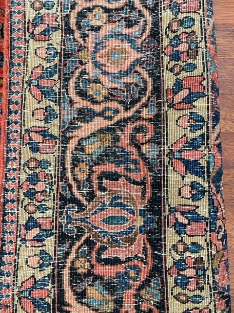 Antique Persian Tabriz Rug-5024 - 11