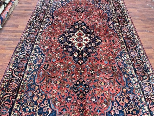 Antique Persian Tabriz Rug-5024 - 4