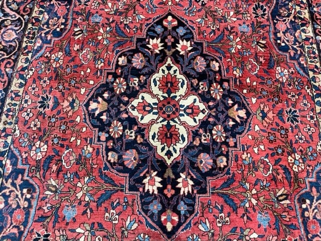 Antique Persian Tabriz Rug-5024 - 5
