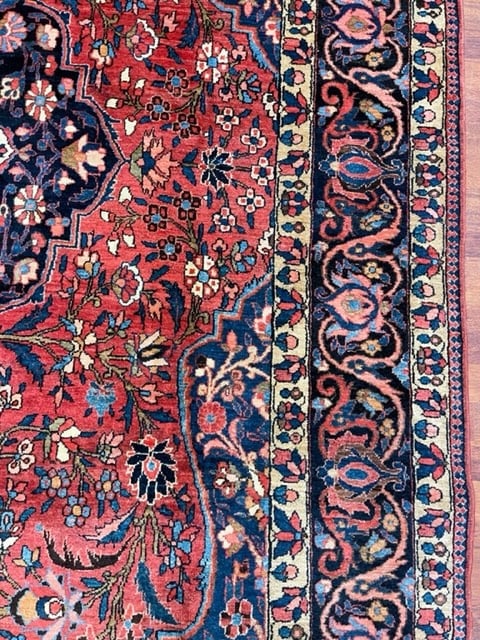 Antique Persian Tabriz Rug-5024 - 8