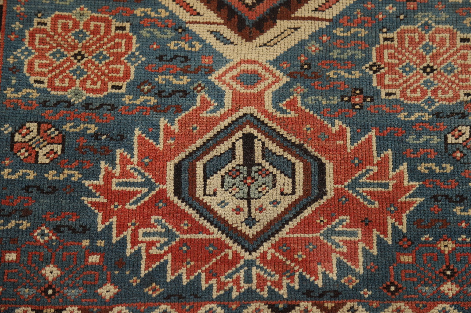 Pre-1900 Antique Kazak Oriental Rug 4x8 - 10