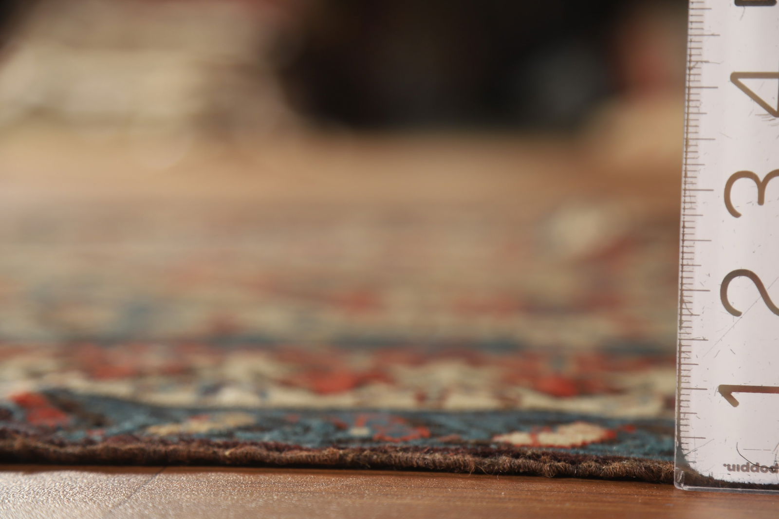 Pre-1900 Antique Kazak Oriental Rug 4x8 - 19