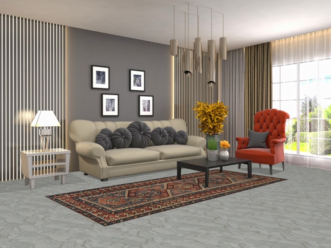 Pre-1900 Antique Kazak Oriental Rug 4x8 - 2