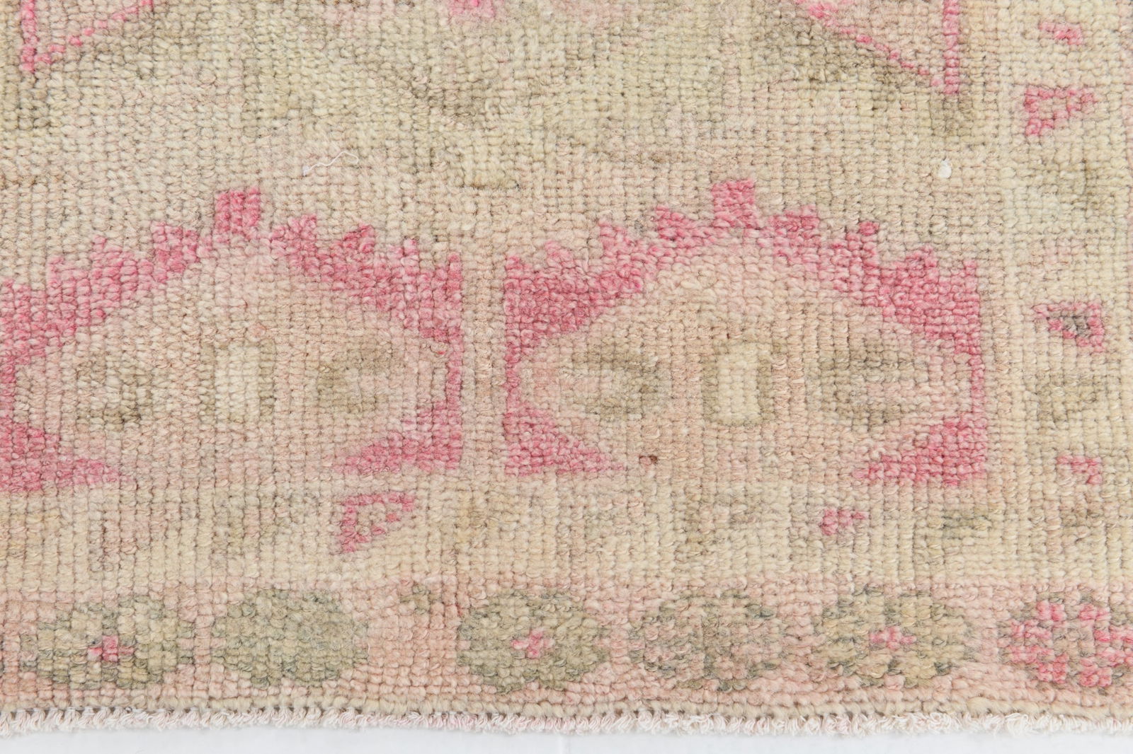 2'7'' x 12'7'' Vintage Wool Runner Rug - 4239 - 17