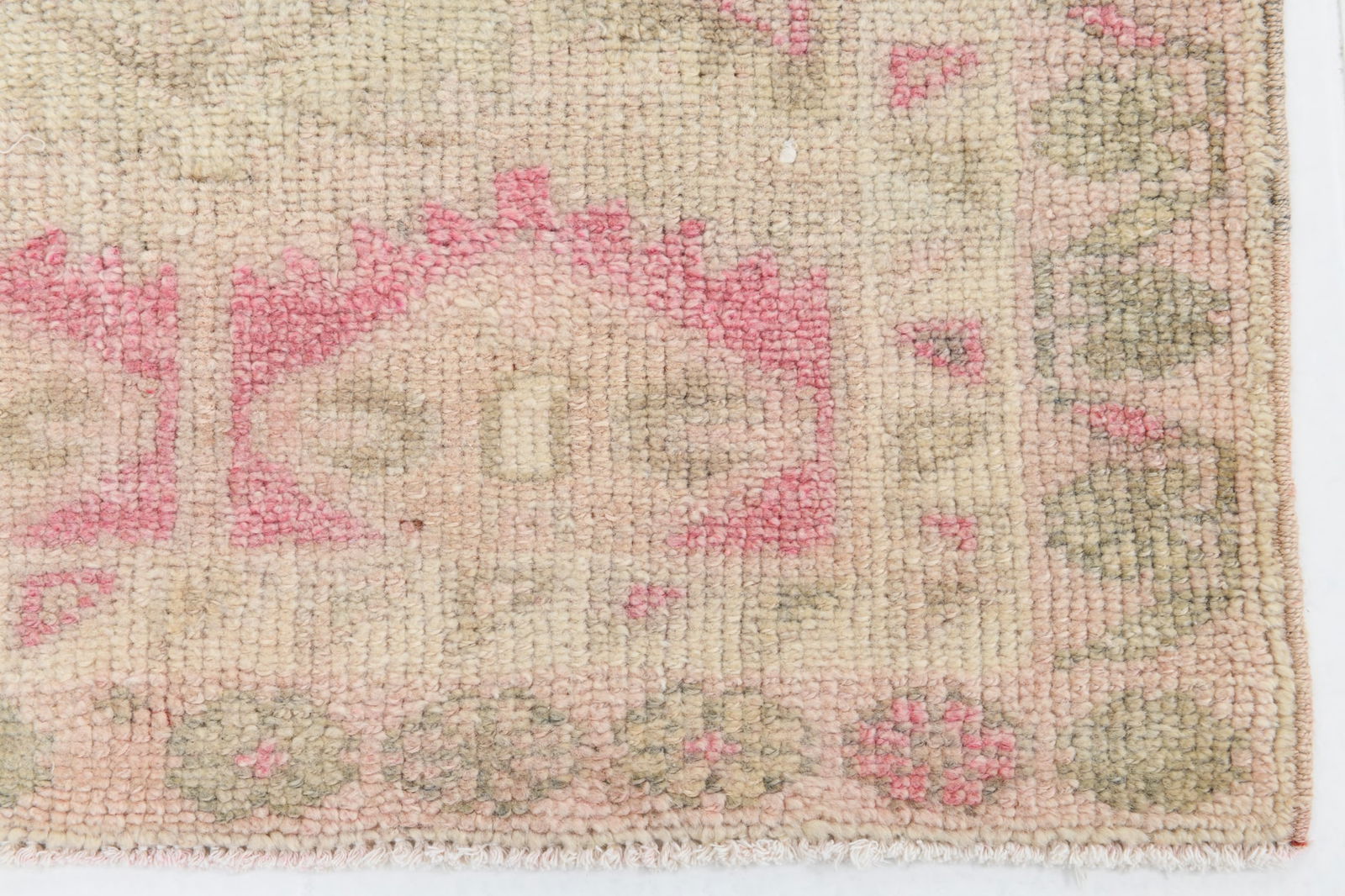 2'7'' x 12'7'' Vintage Wool Runner Rug - 4239 - 18