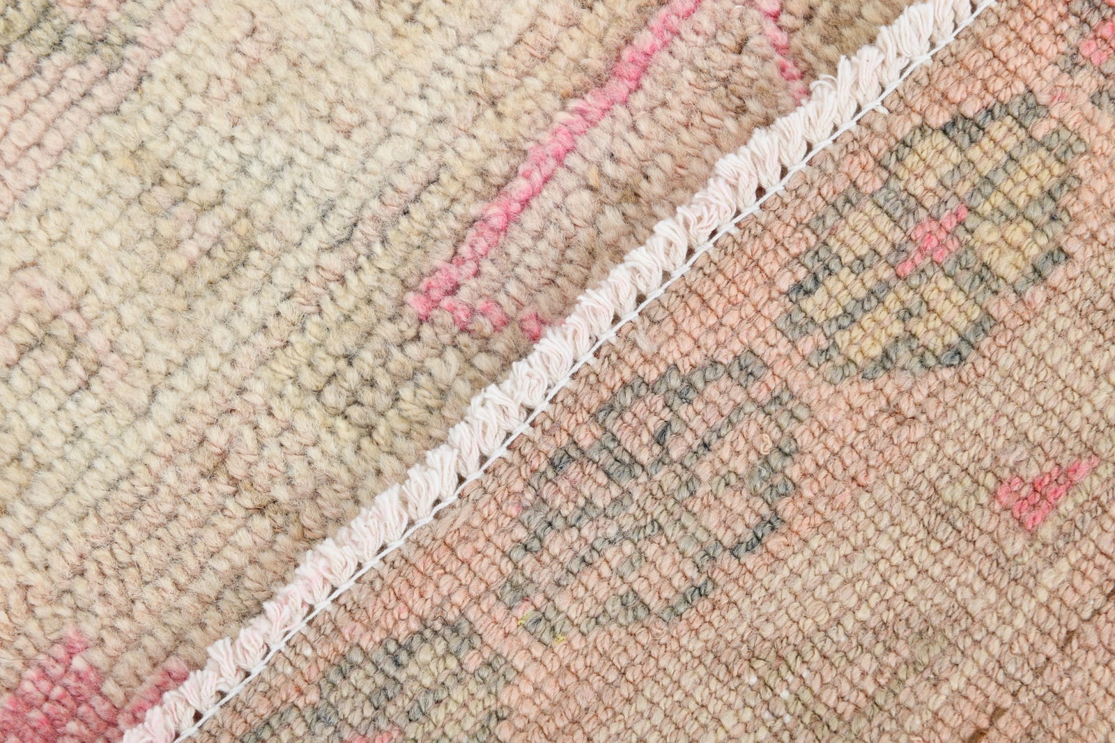 2'7'' x 12'7'' Vintage Wool Runner Rug - 4239 - 20