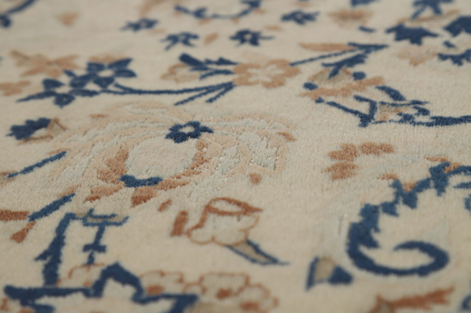 Antique Nain Toodeshk Persian Area Rug 7x11 - 12