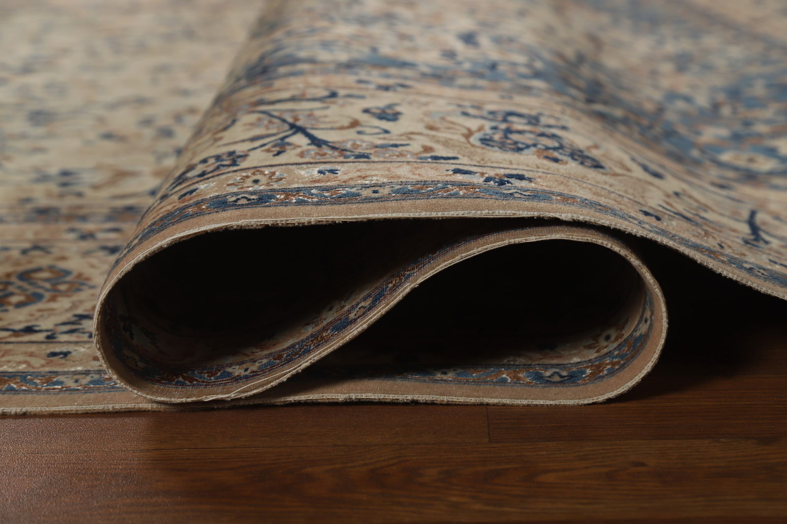 Antique Nain Toodeshk Persian Area Rug 7x11 - 15