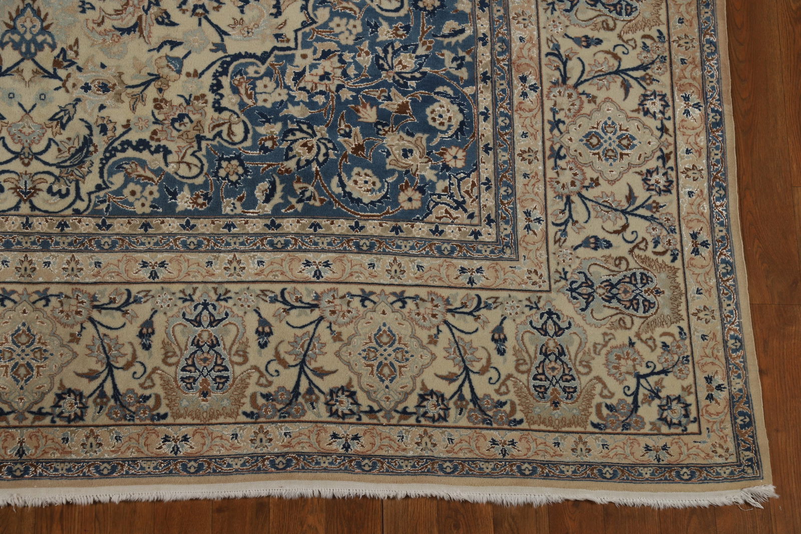 Antique Nain Toodeshk Persian Area Rug 7x11 - 5