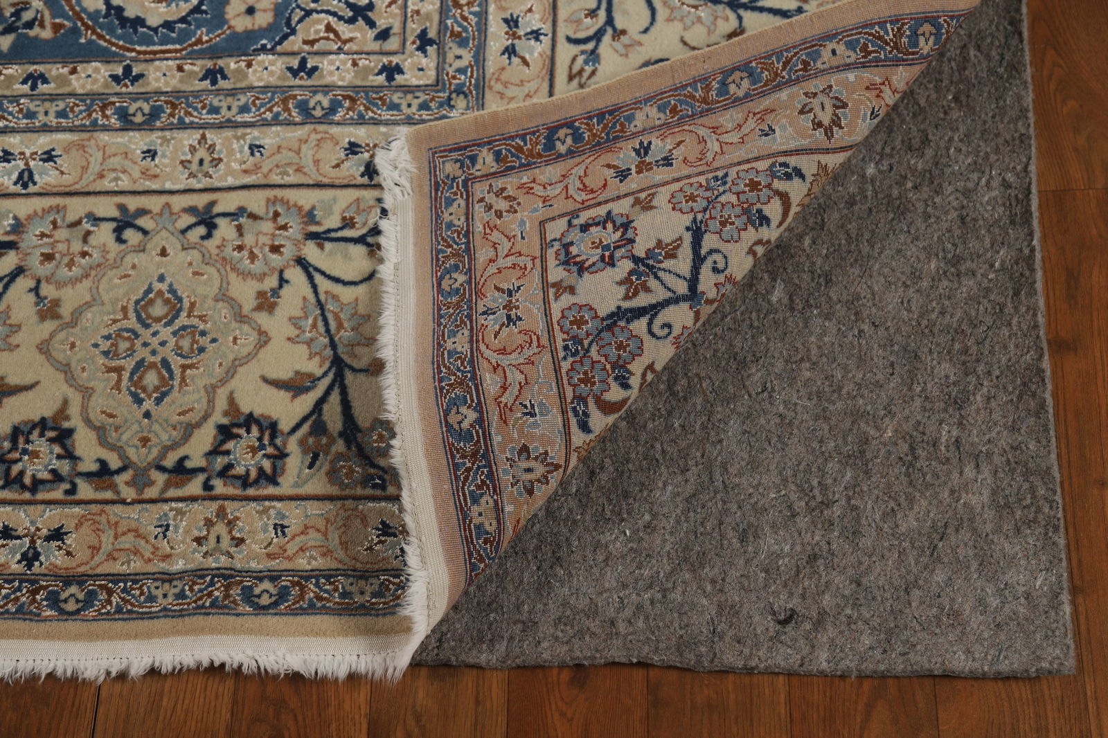 Antique Nain Toodeshk Persian Area Rug 7x11 - 8