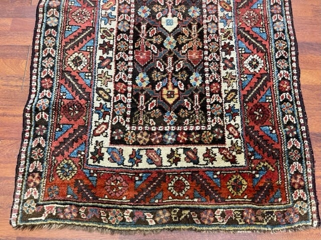 Antique Persaian Long Kurdish Runner-2586 - 2
