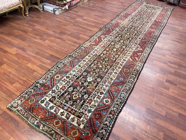 Antique Persaian Long Kurdish Runner-2586 - 8