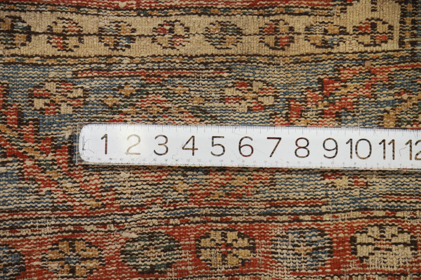 Vegetable Dye Antique Heriz Serapi Persian Runner Rug 3x13 - 20