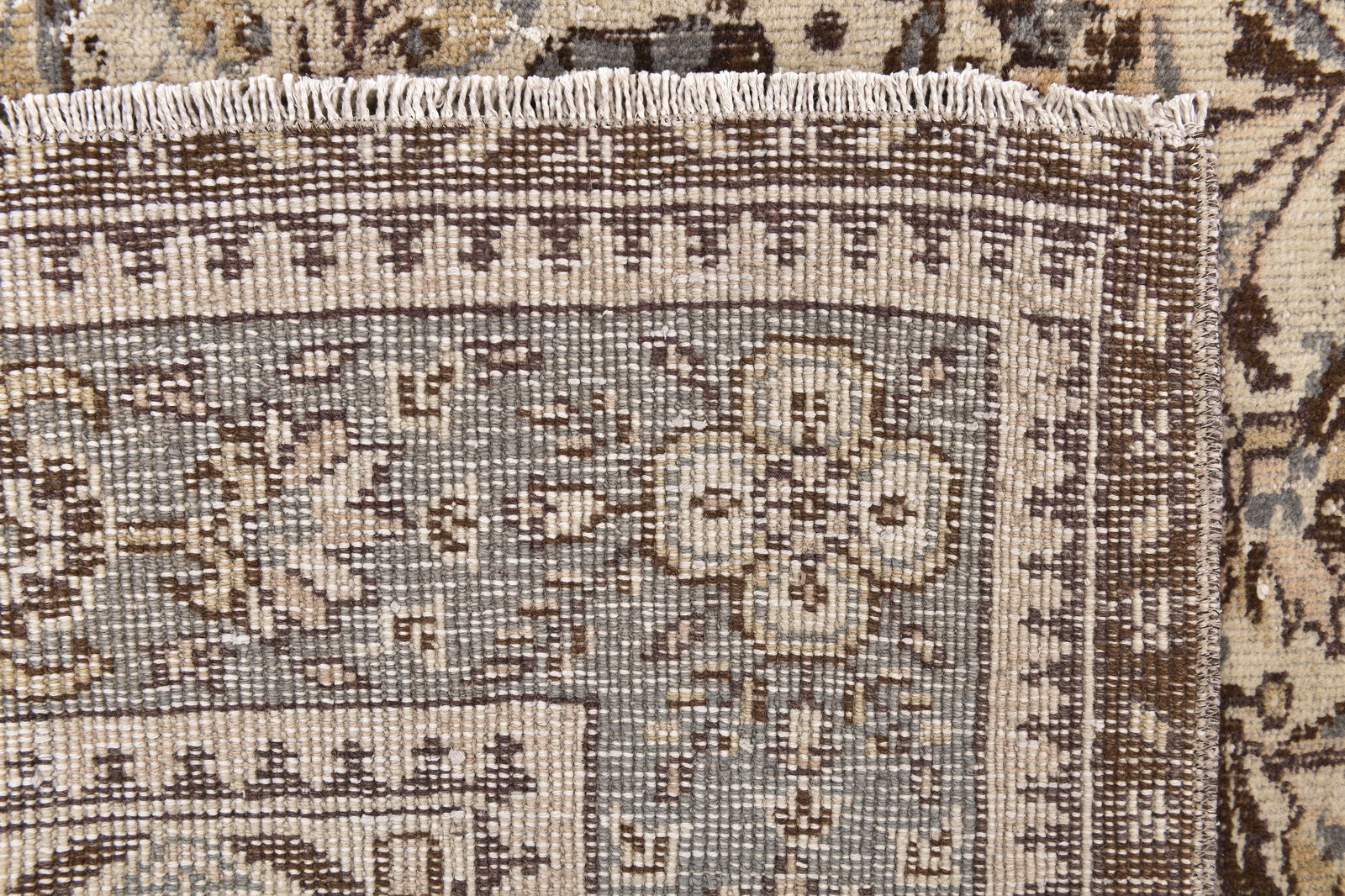 7'0'' x 9'10'' Handmade Vintage Wool Rug - 243990 - 11