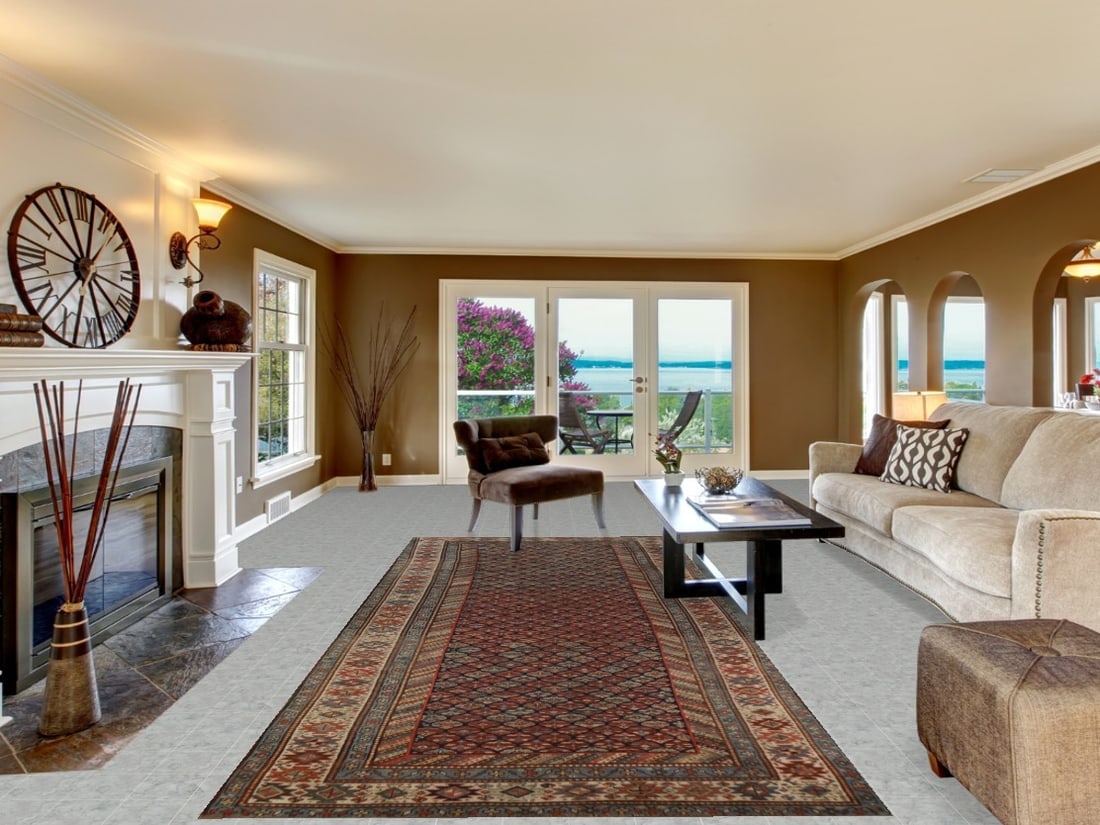 Pre-1900 Antique Vegetable Dye Kazak Oriental Area Rug 5x13 - 2