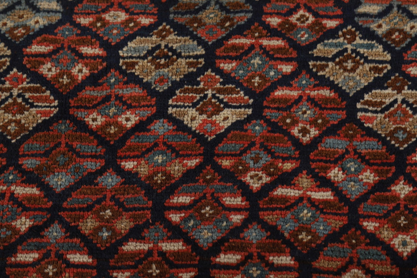 Pre-1900 Antique Vegetable Dye Kazak Oriental Area Rug 5x13 - 9
