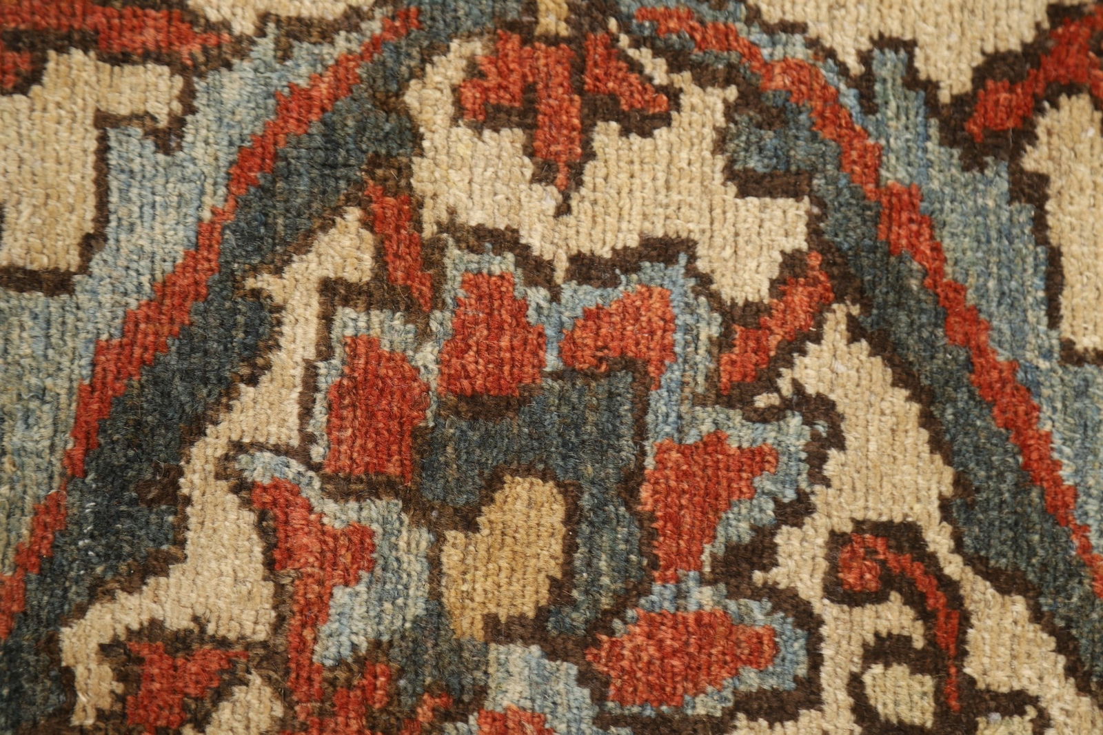 Antique Vegetable Dye Bakhtiari Persian Rug 11x18 - 13